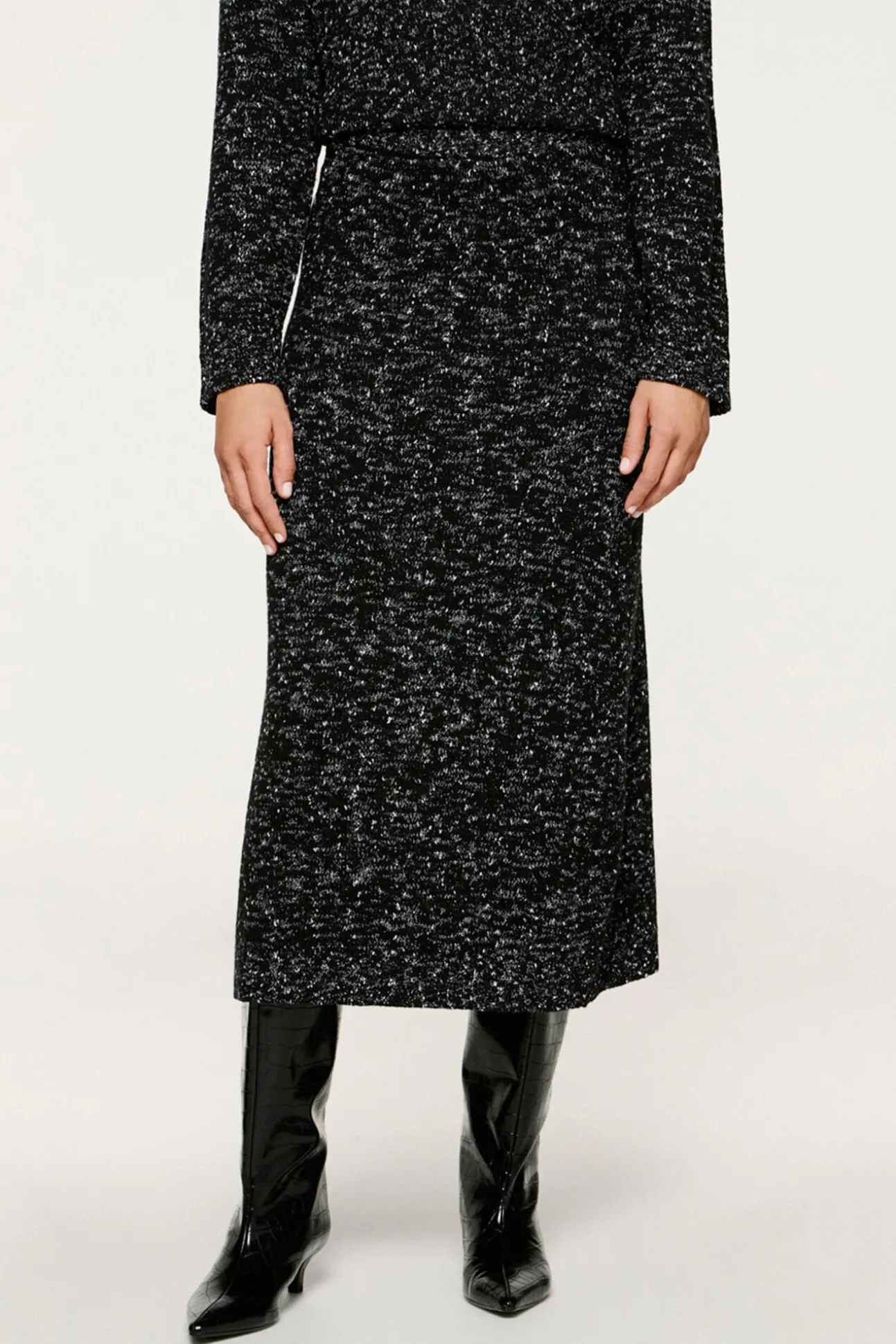 Falda midi algodón orgánico