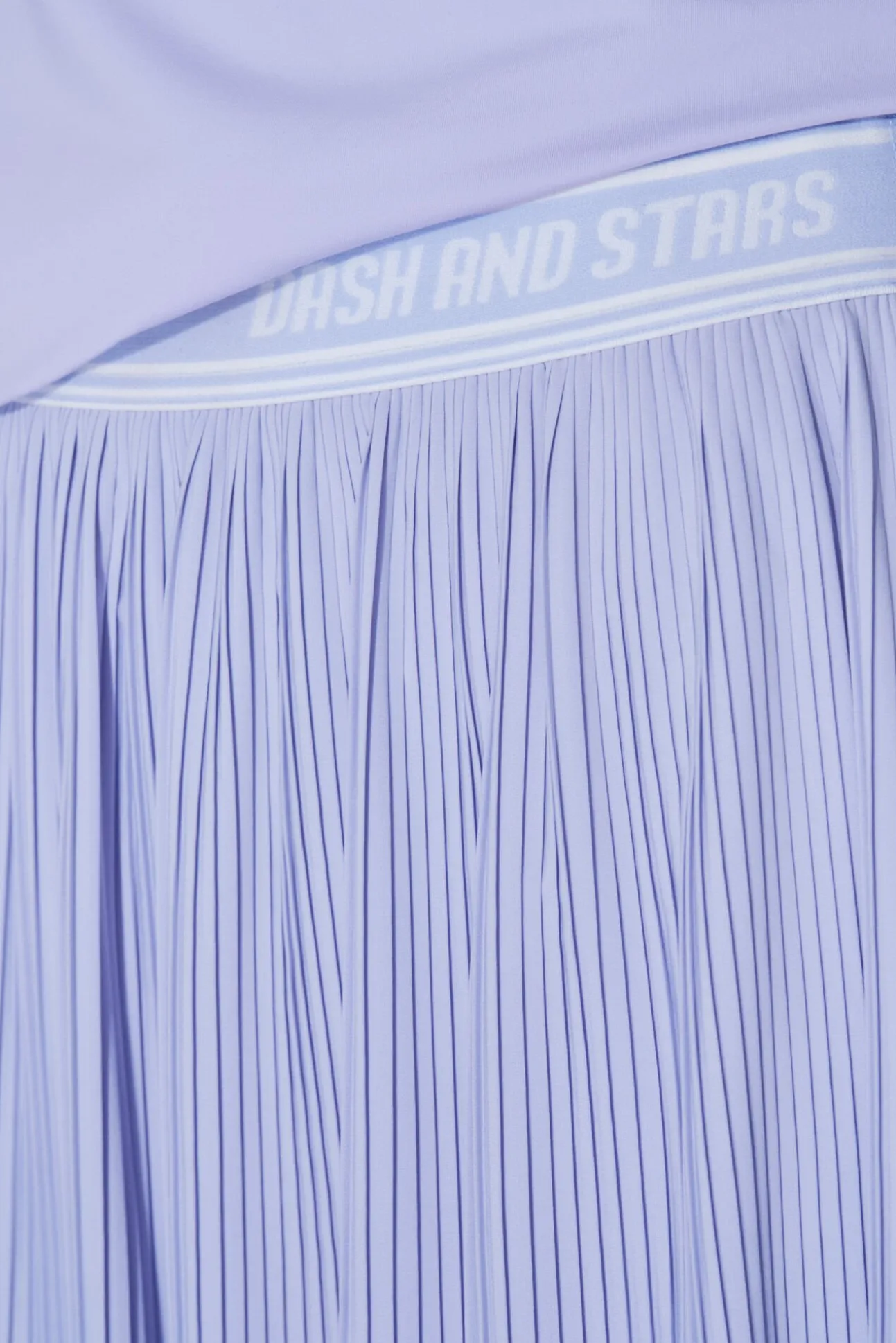 Falda plisada lila malla interior