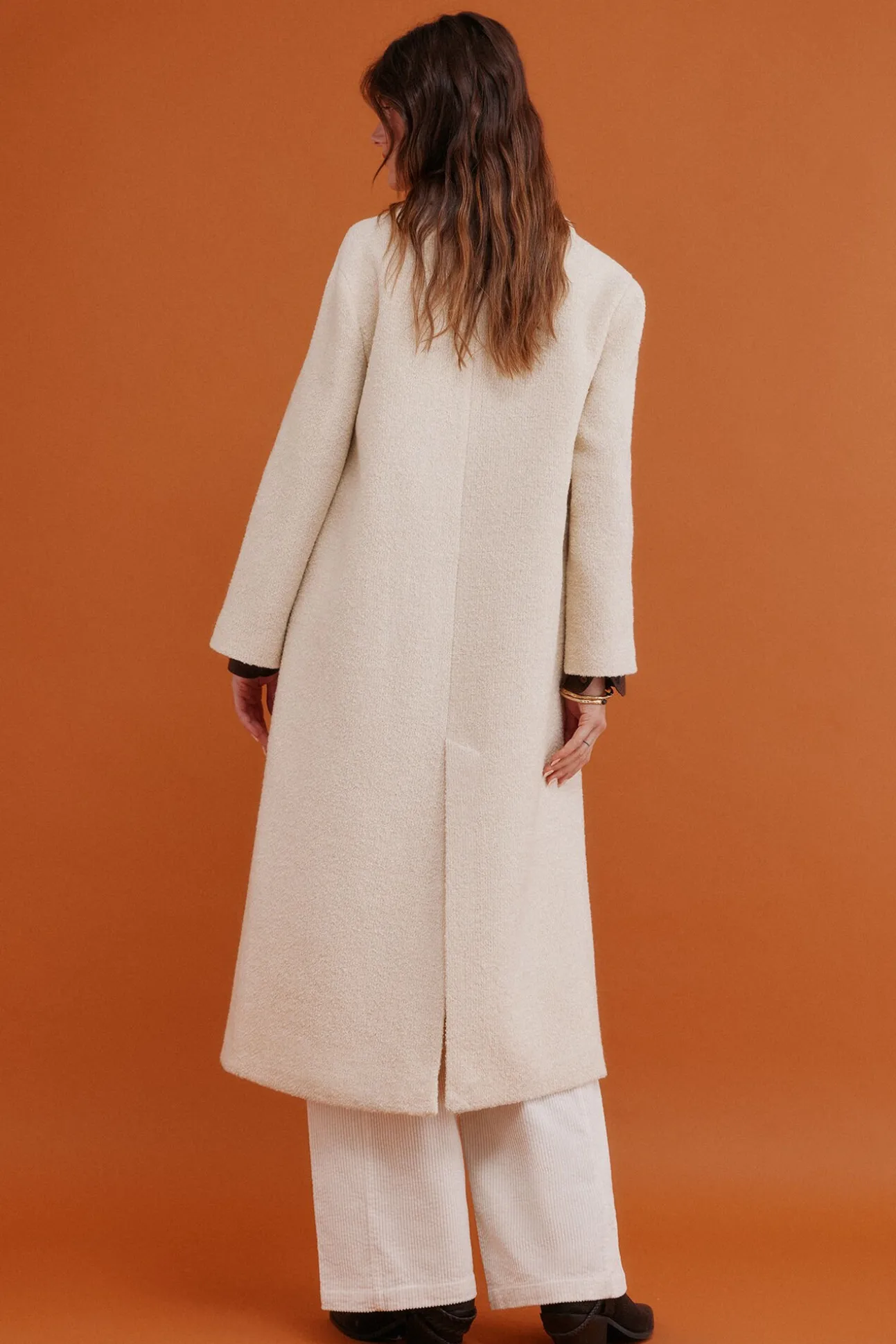 Fiamma. Abrigo con cuello solapa