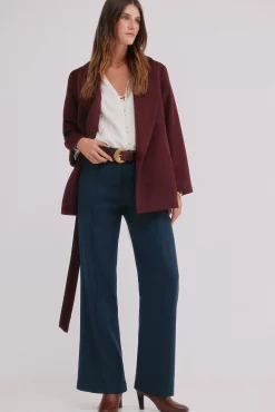 Filippa. Abrigo con cinturón