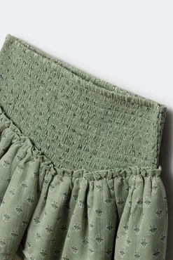 Flada corta con volantes niña