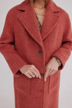 Flora. Abrigo con bolsillos