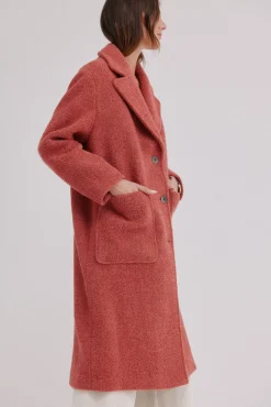 Flora. Abrigo con bolsillos