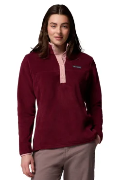 Forro polar con cierre medio