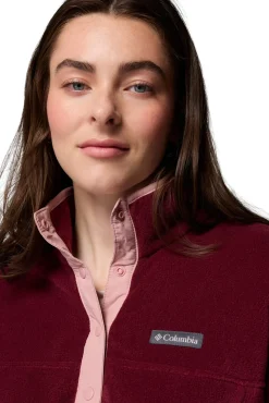 Forro polar con cierre medio