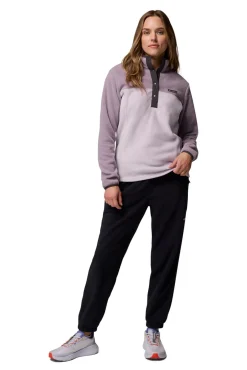 Forro polar con cierre medio