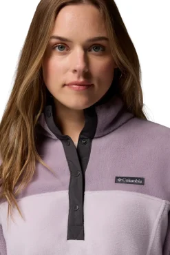 Forro polar con cierre medio