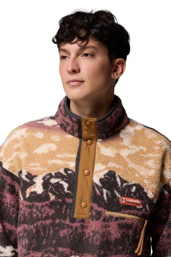 Forro polar con corchetes