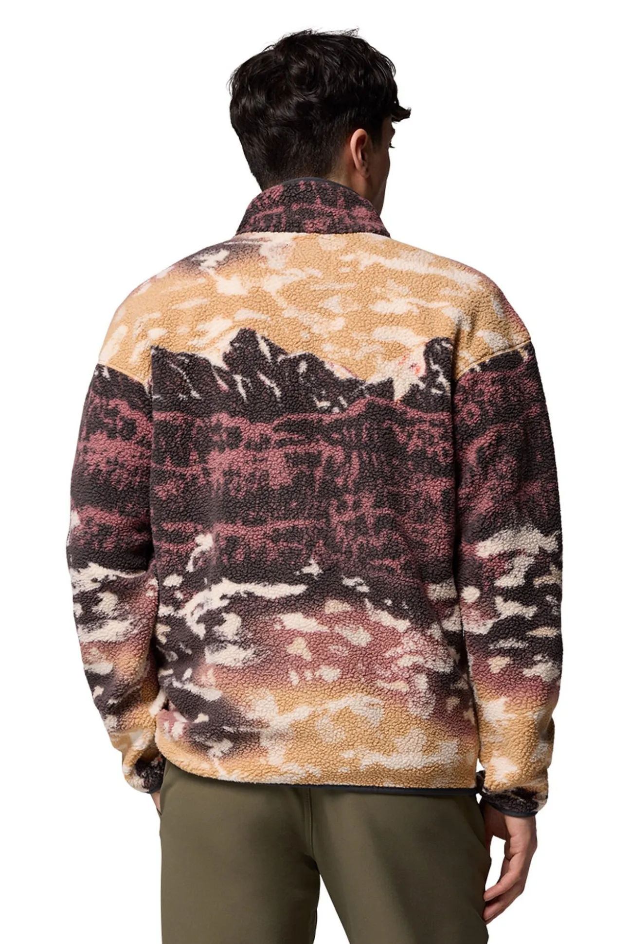 Forro polar con corchetes