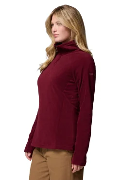 Forro polar con media cremallera