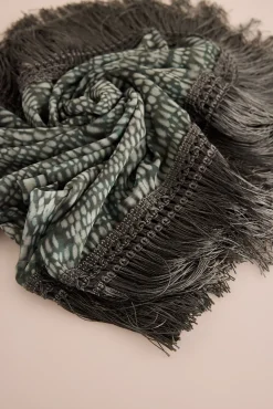 Fular estampado flores