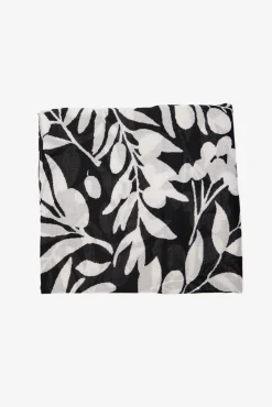 Fular floral bicolor