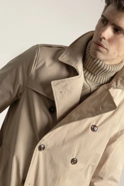 Gabardina impermeable