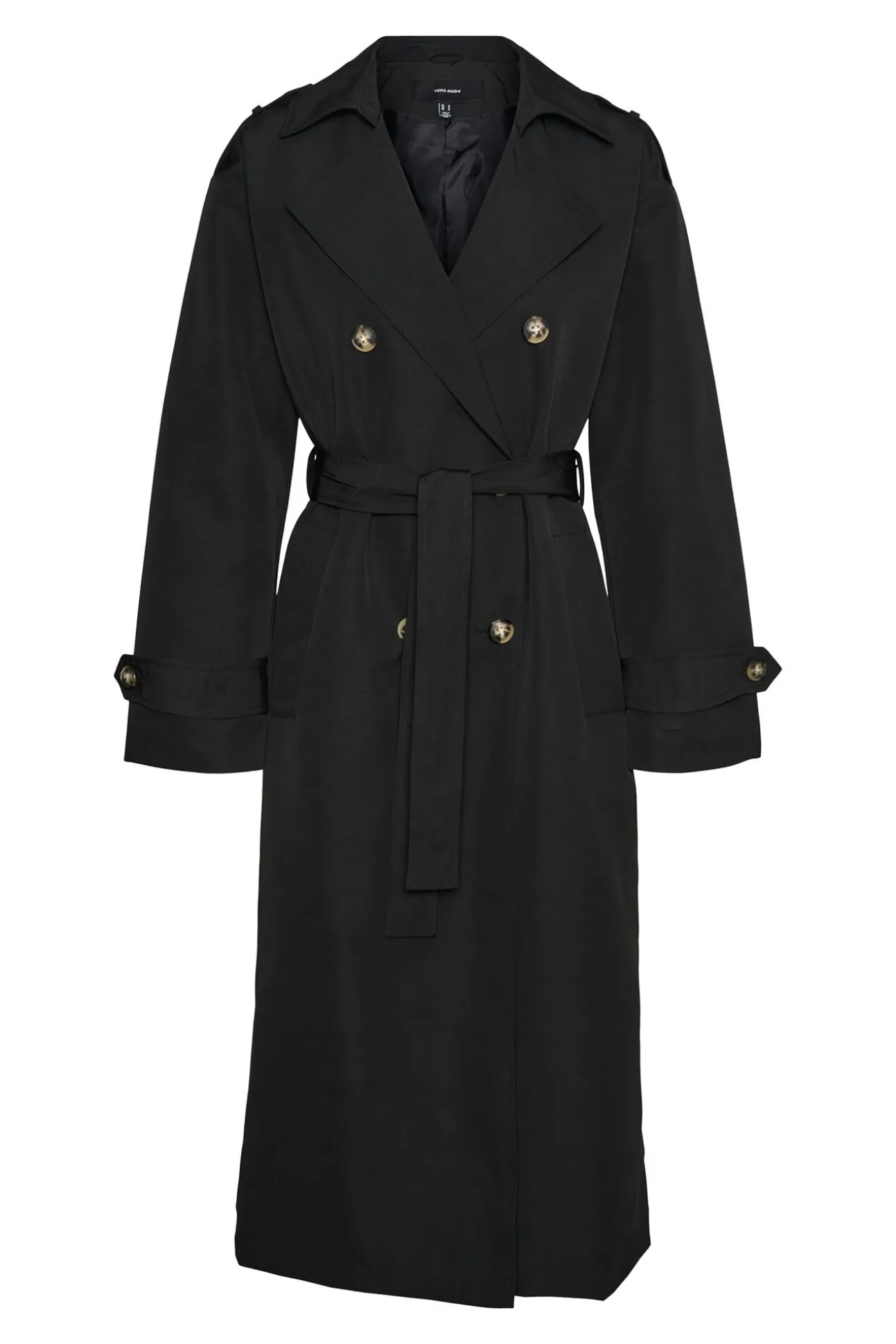 Gabardina larga básica