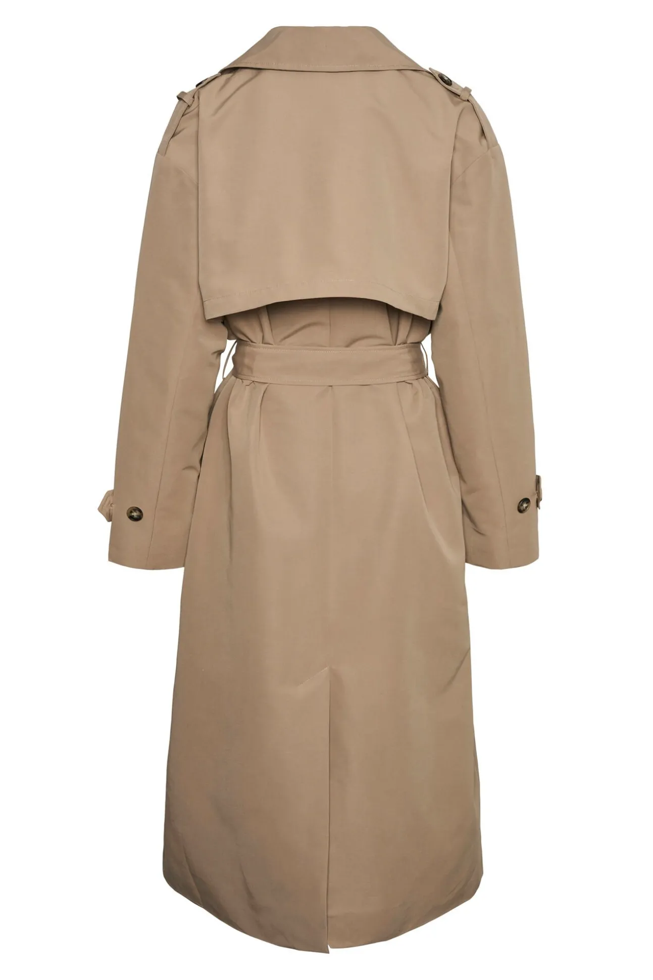 Gabardina larga básica