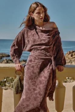 Ágatha. Vestido jacquard