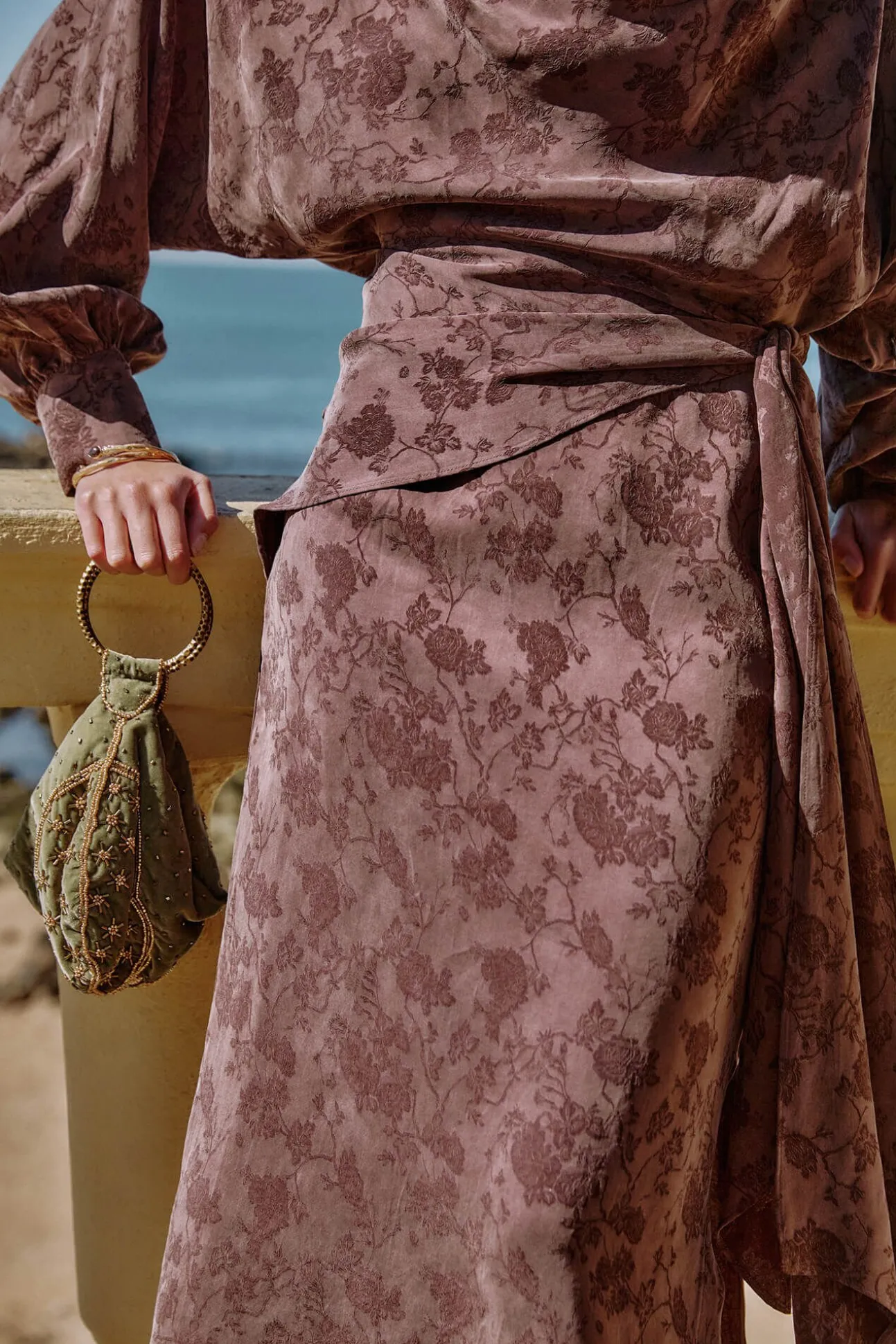 Ágatha. Vestido jacquard