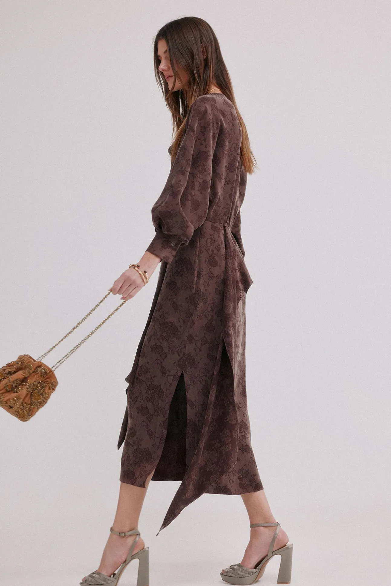 Ágatha. Vestido jacquard