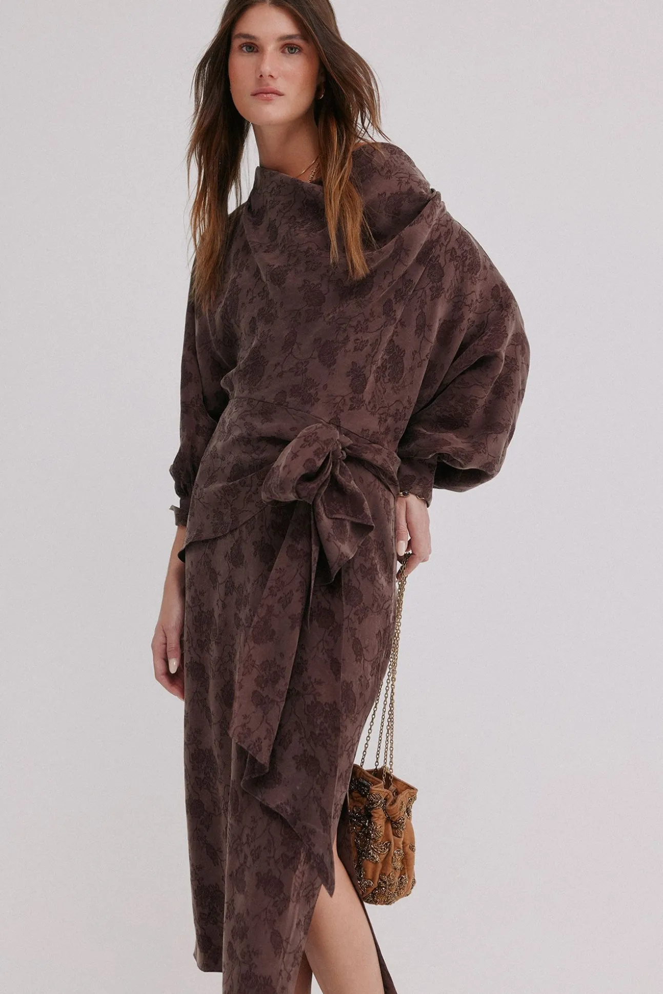 Ágatha. Vestido jacquard