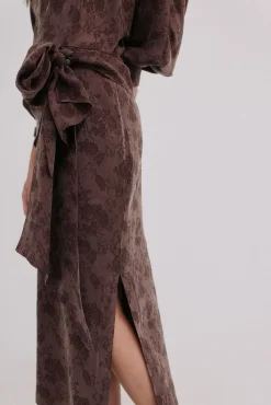 Ágatha. Vestido jacquard