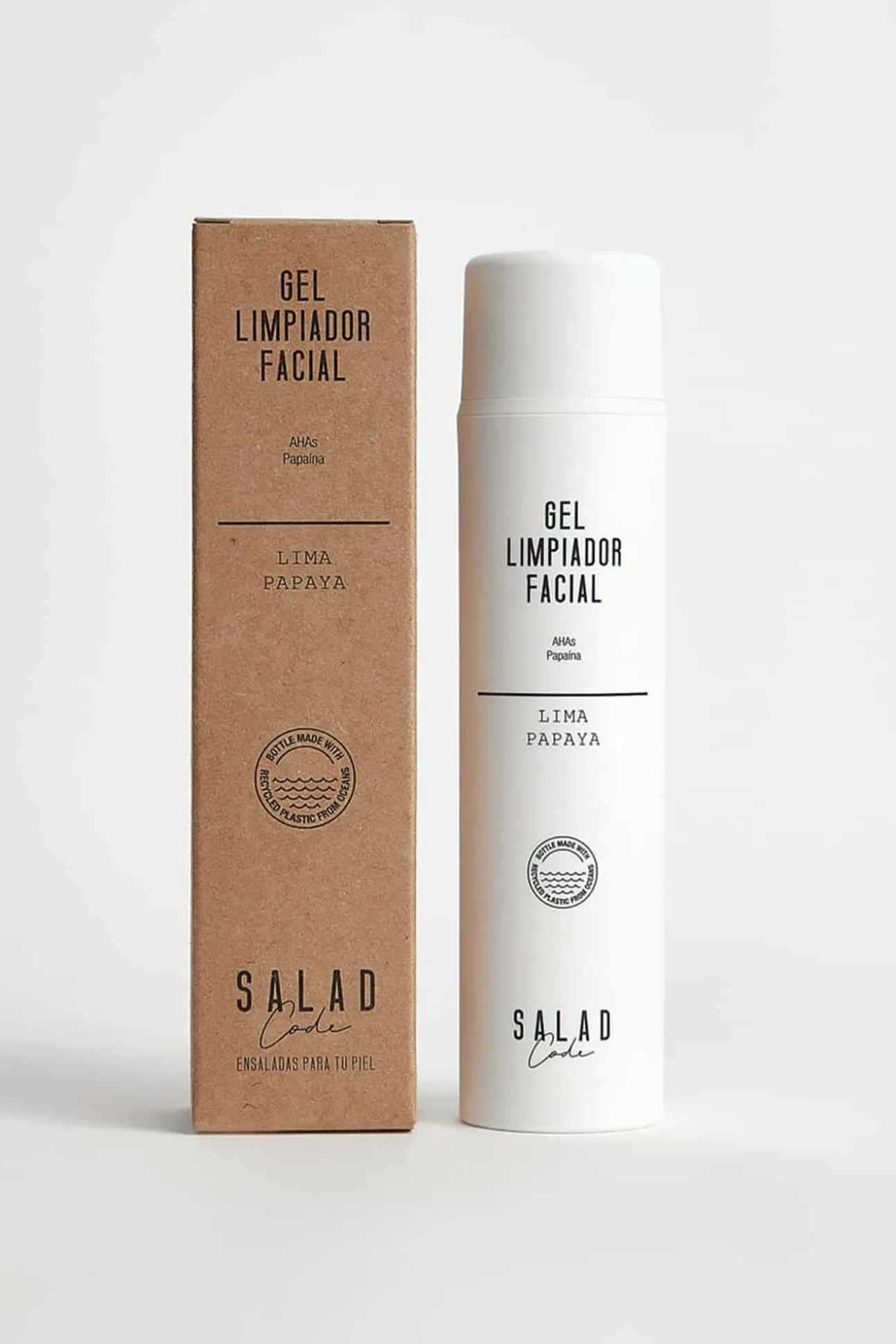 Gel limpiador facial