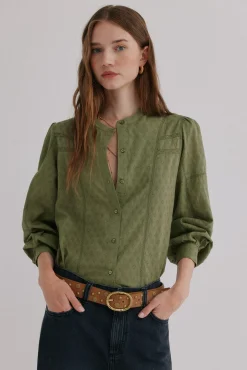 Genevieve. Blusa romántica