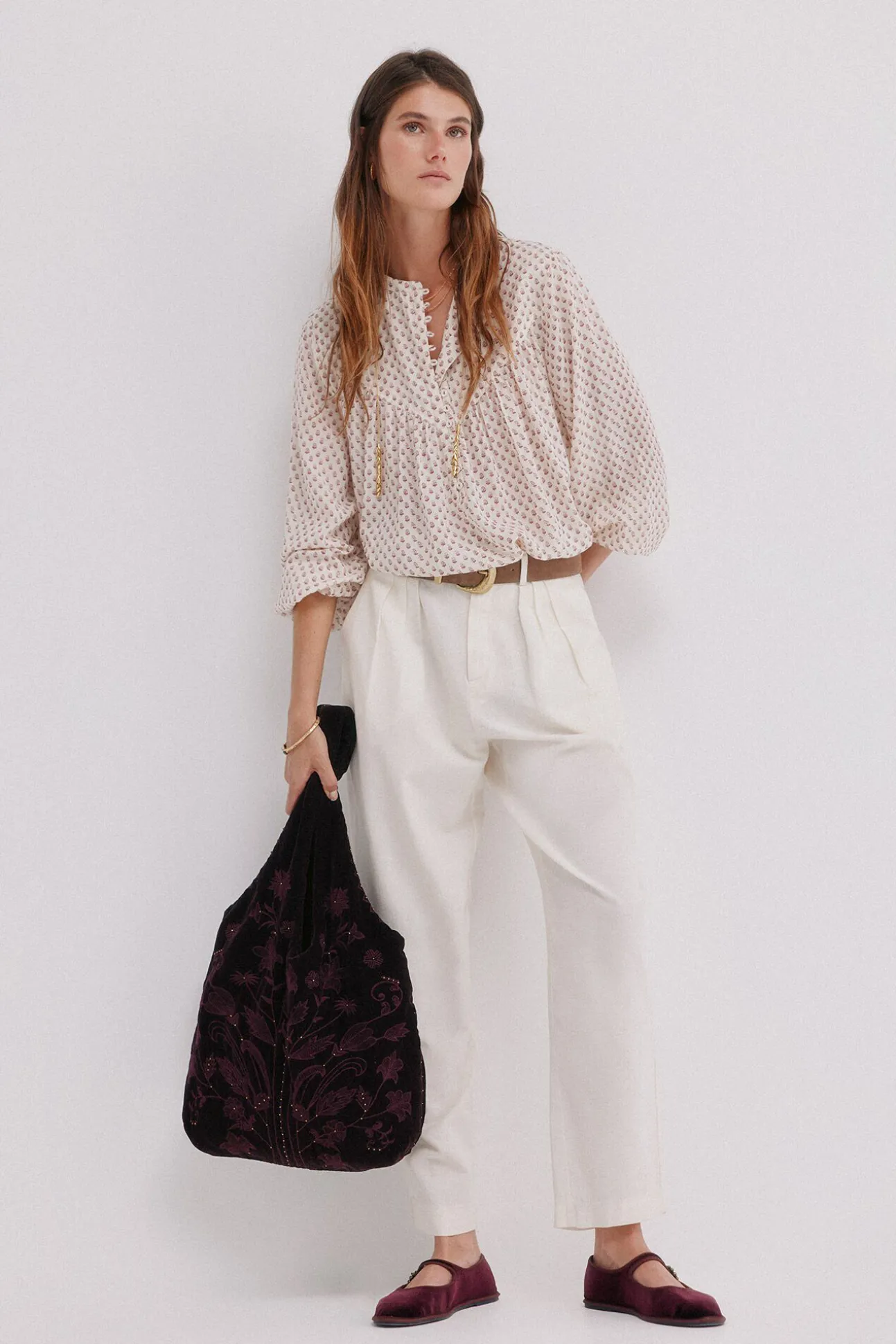 Ginebra. Blusa estampada