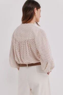 Ginebra. Blusa estampada