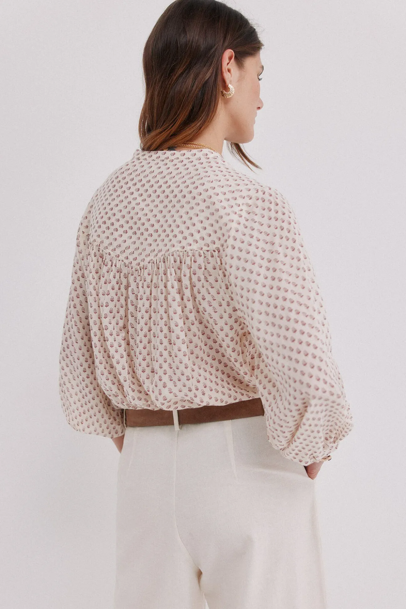 Ginebra. Blusa estampada