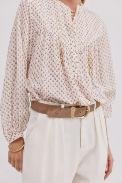 Ginebra. Blusa estampada