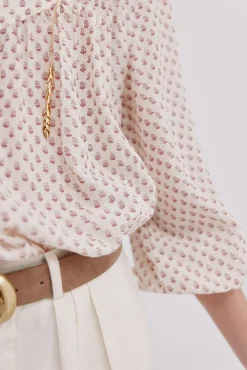 Ginebra. Blusa estampada