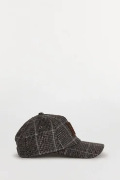 Gorra visera textil