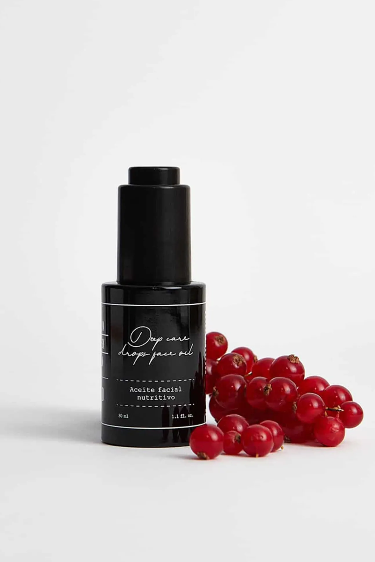 Gotas de aceite facial cuidado profundo