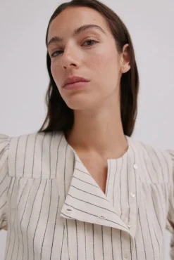 Griselda. Blusa a rayas