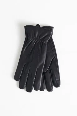 Guantes piel vacuno negro