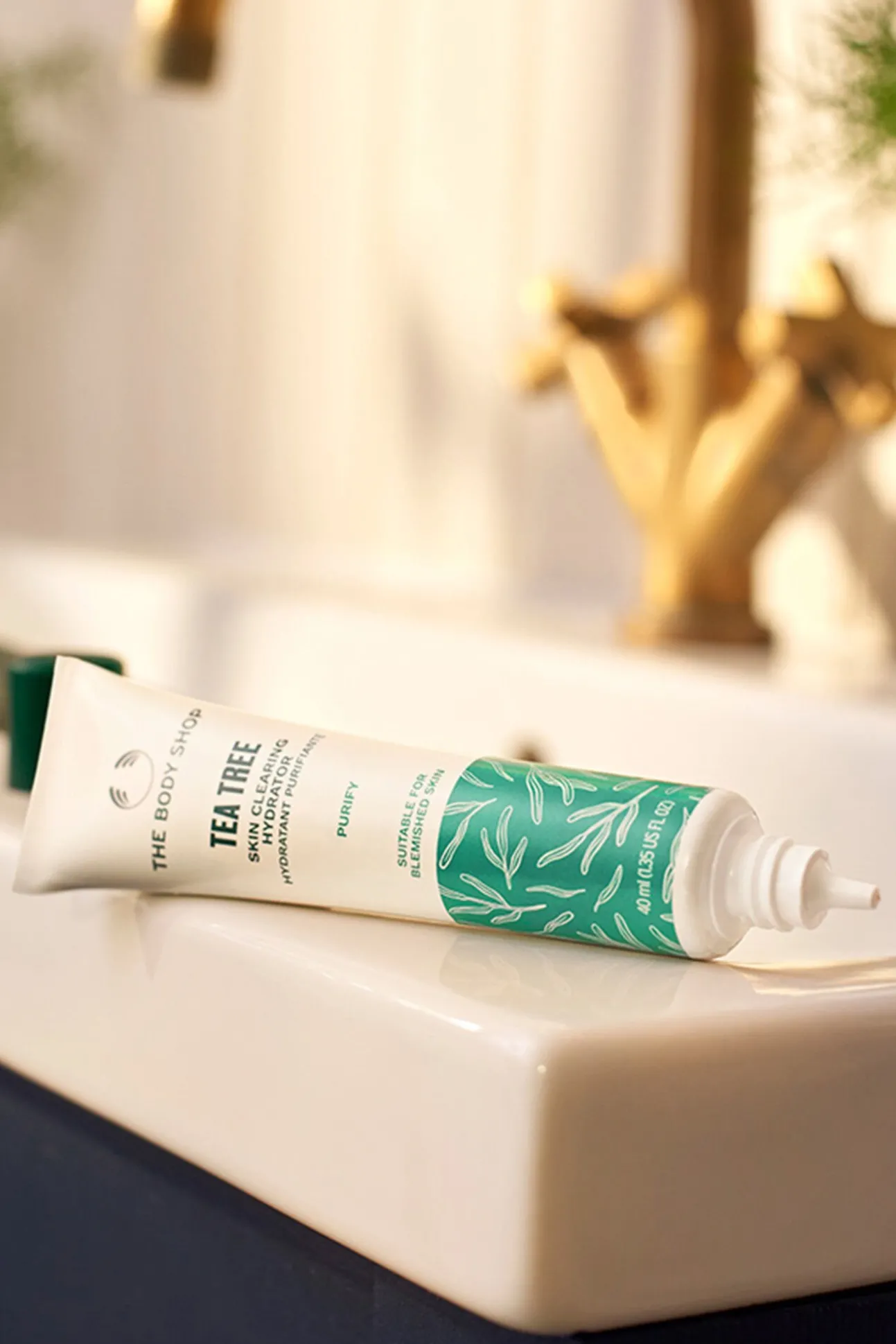 Hidratante facial Árbol de Té matificante