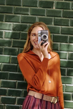 Idoia. Cárdigan con cuello solapa