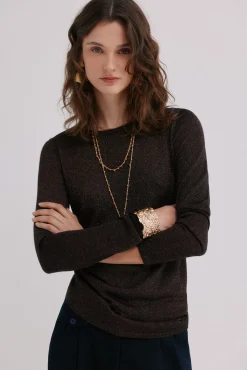 Imani. Jersey con frunces