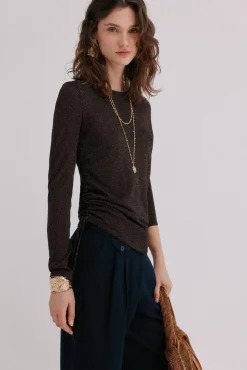 Imani. Jersey con frunces