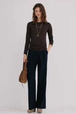 Imani. Jersey con frunces