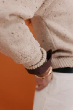 Imelda. Jersey jaspeado