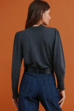 Ingrid. Jersey manga larga