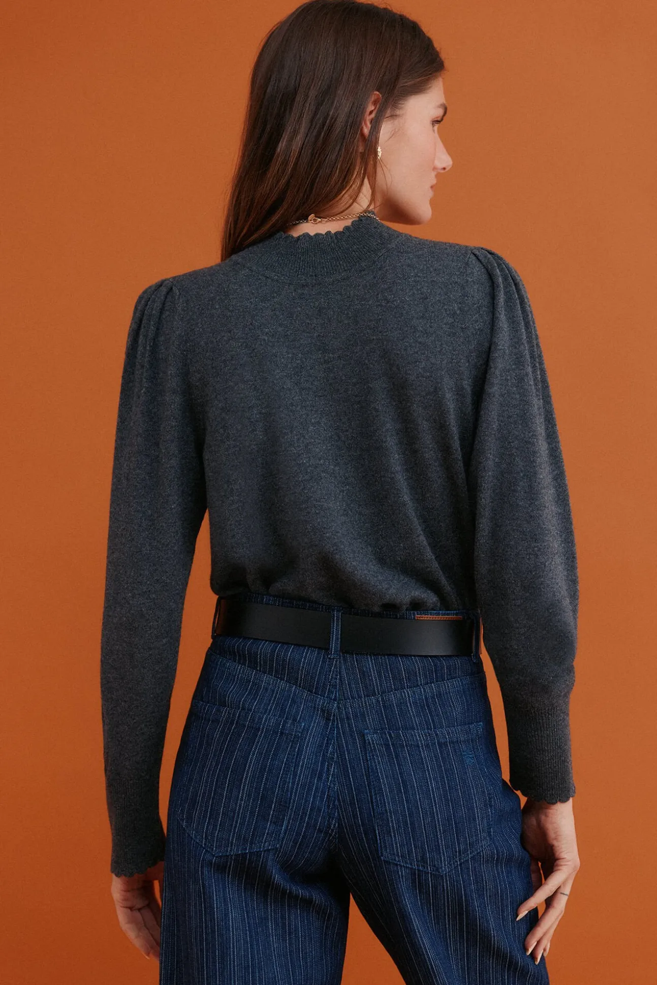 Ingrid. Jersey manga larga