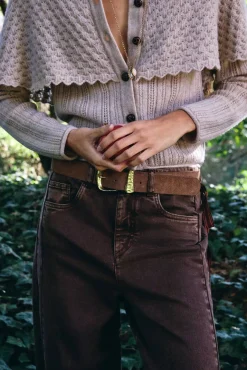 Inna. Cárdigan con capa