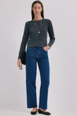 Inés. Cárdigan calado