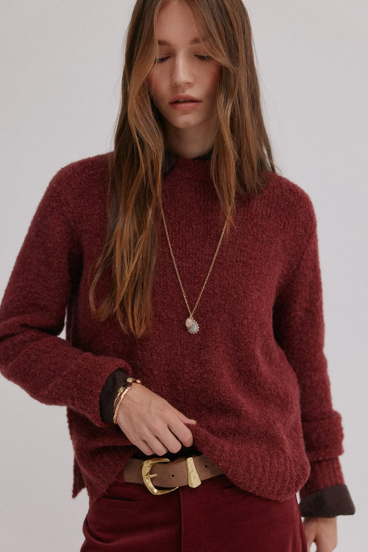 Irati. Jersey de bouclé