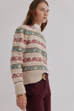 Irene. Jersey calado