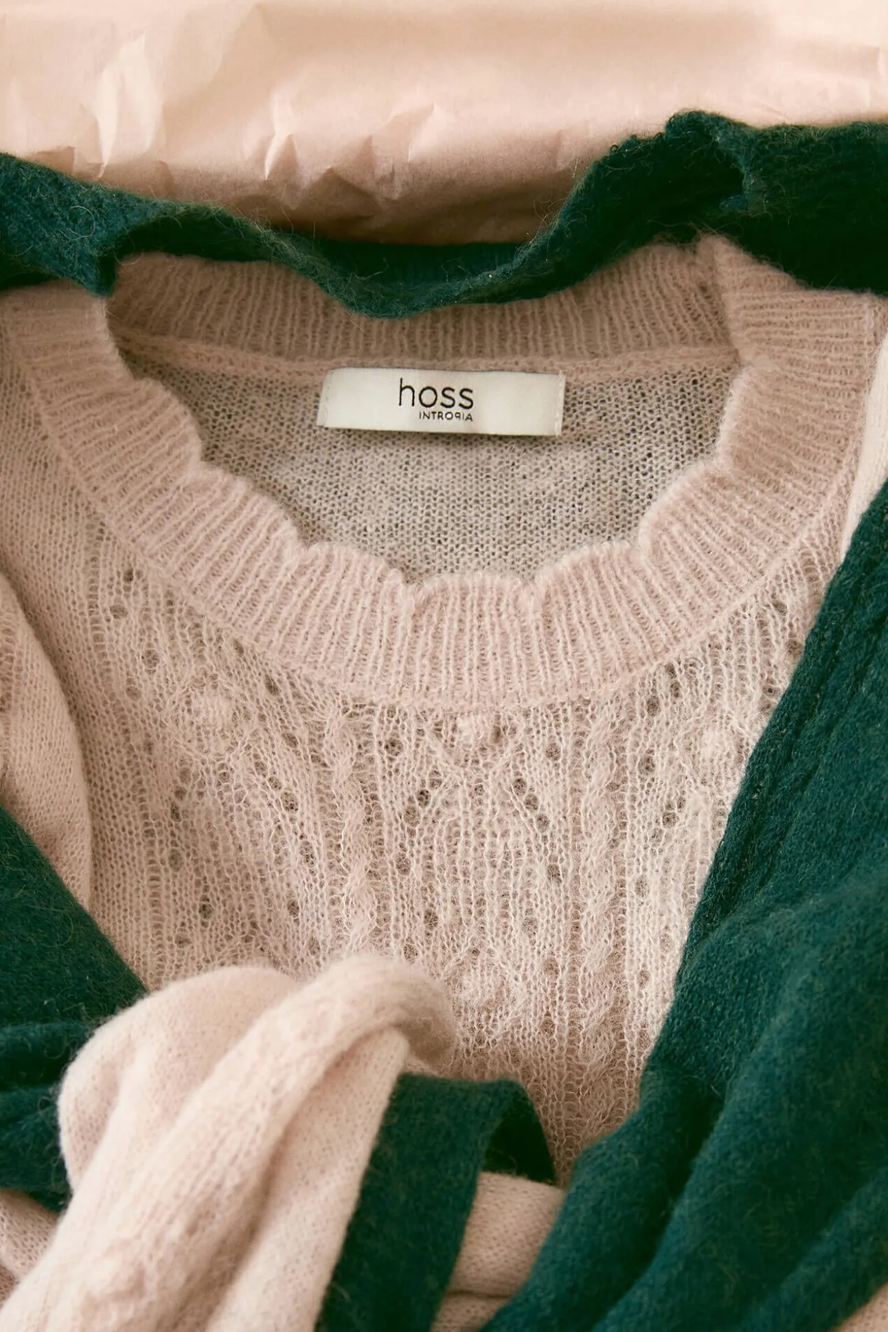 Isabella. Jersey calado