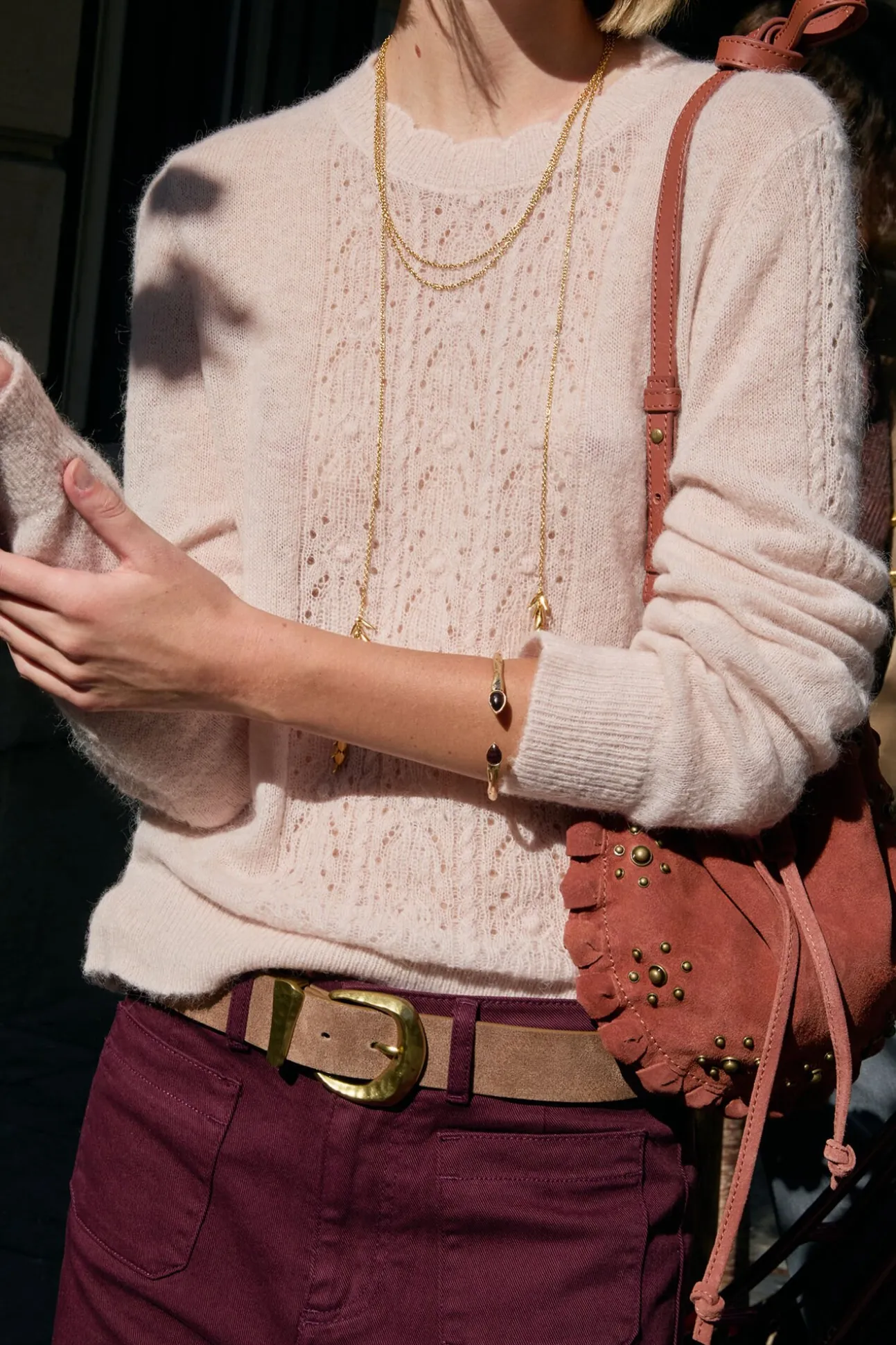 Isabella. Jersey calado