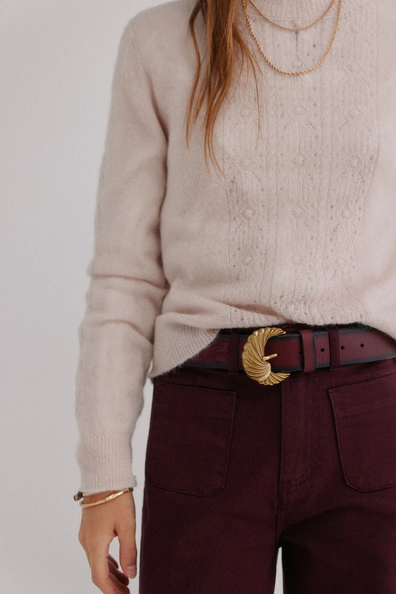 Isabella. Jersey calado